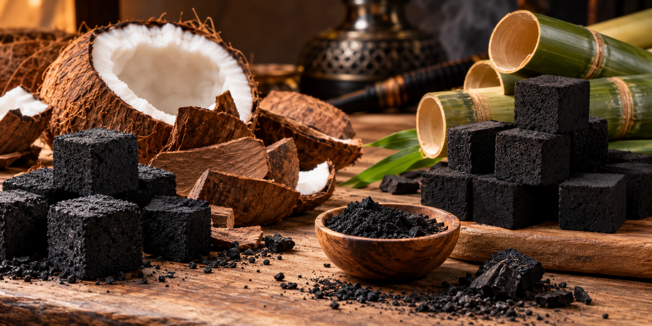 Nargile Kömüründe Cocoshell, Coconut ve Bamboo Ne Demek? Hammadde Farkları