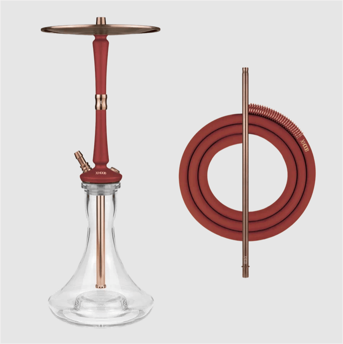 X Hoob Go On Bronze Nargile Takımı