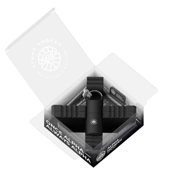 ALPHA - PIPE 2.0 Noir Siyah Gri Özel Ağızlık