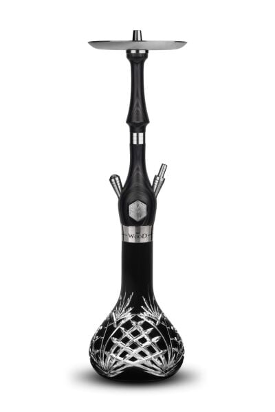 Mr.Wood Classic Elegant Black Nargile Takımı