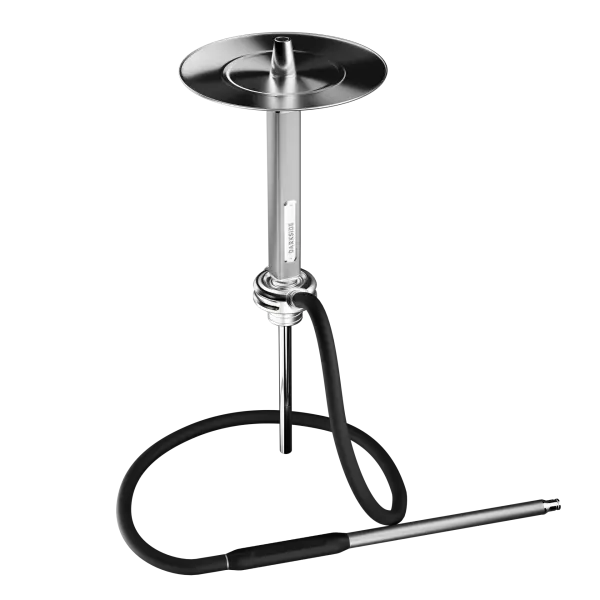 DarkSide Ultima Grey Steel Nargile Takımı
