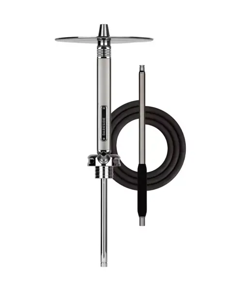 DarkSide Ultima Grey Steel Nargile Takımı