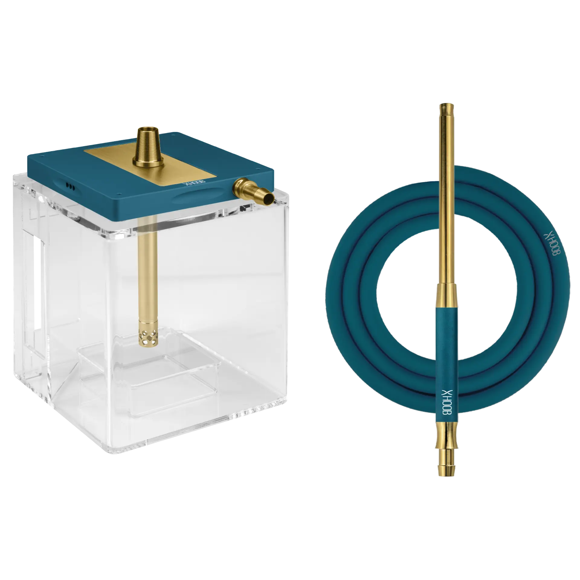 XHOOB Atom Gold Nargile Takımı