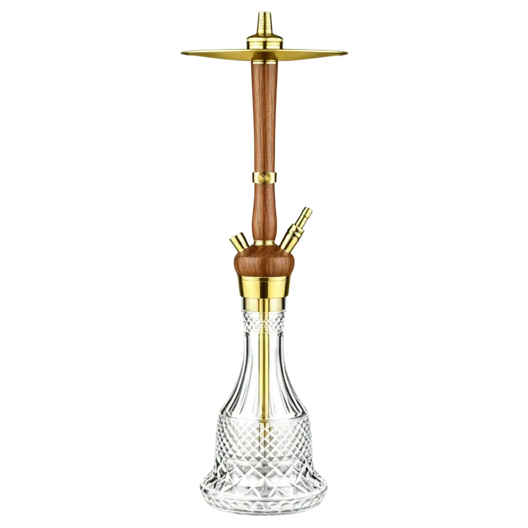 Hoob Enzo Wood GOLD Premium Nargile Takımı