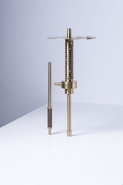 Geometry Hookah Full Gold DRAGON  Big Bro Nargile Takımı