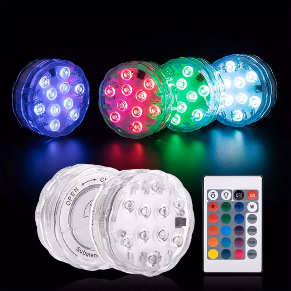 Şişe Altı RGB Led Kumandalı Şarjlı